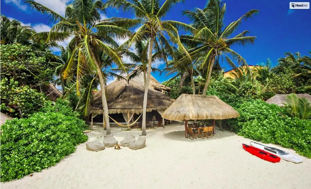 Dom wakacyjny Beachfront Bungalows- Soliman Bay Tulum